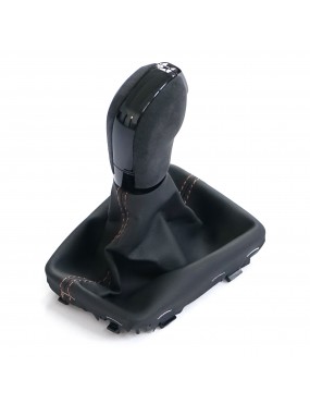 CUPRA LEON R DSG VİTES TOPUZU , Alcantara kavrama, siyah/bakır